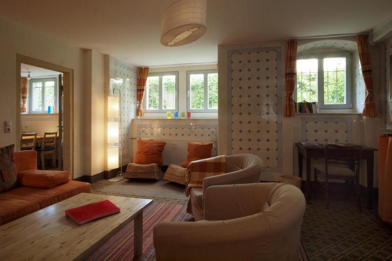 Ferienwohnung Villa Haniel Oskar Drezno Zewnętrze zdjęcie